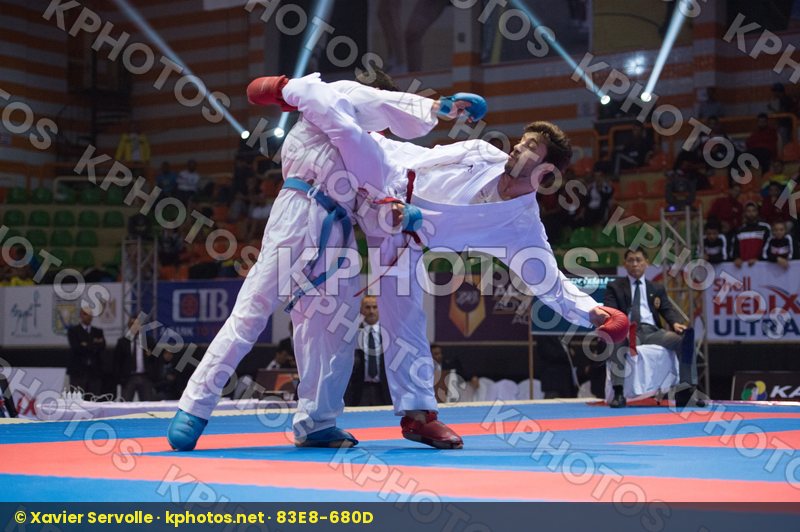 -67 kg Alnajjar Bashar Boujdi Abdelilah final Jordan kumite Moro