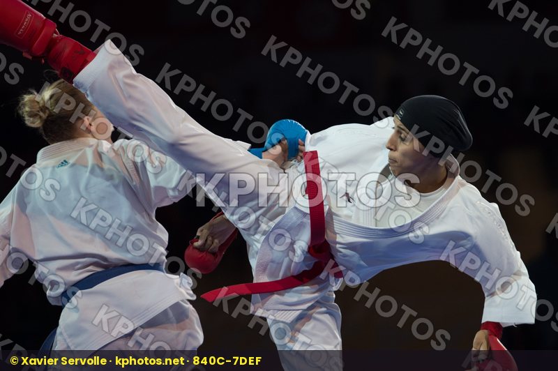 -61 Kg Dubai Egypt Farouk Giana Mohamed Female final kumite Slov