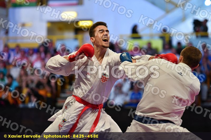 Croatia Granovesov Ilya Kvesic Ivan Male kumite -84 kg Russian f