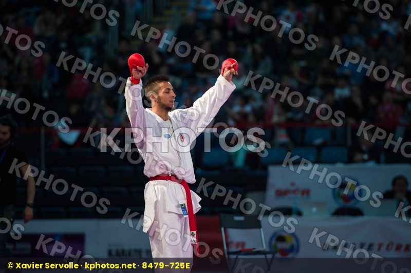 -60 kg Agoudjil Sofiane finals France Italy KO kumite Maresca Lu