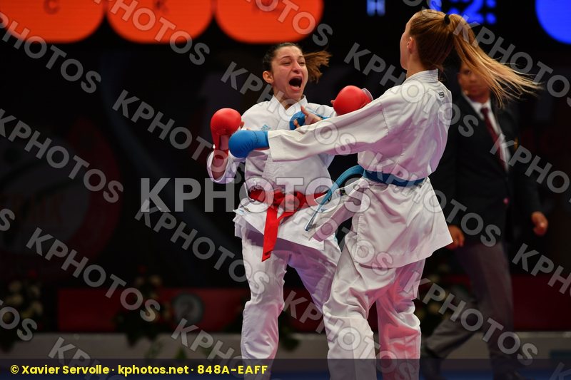 Bas Sevil Female kumite -50 kg Tokcan Umay Turkey