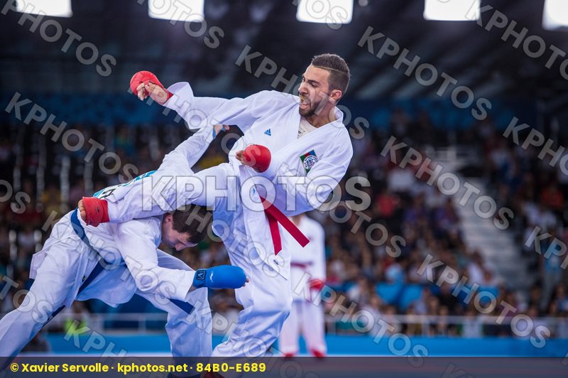 -84 kg Azerbaijan day2 Horuna Yaroslav kumite Mamayev Aykhan qua