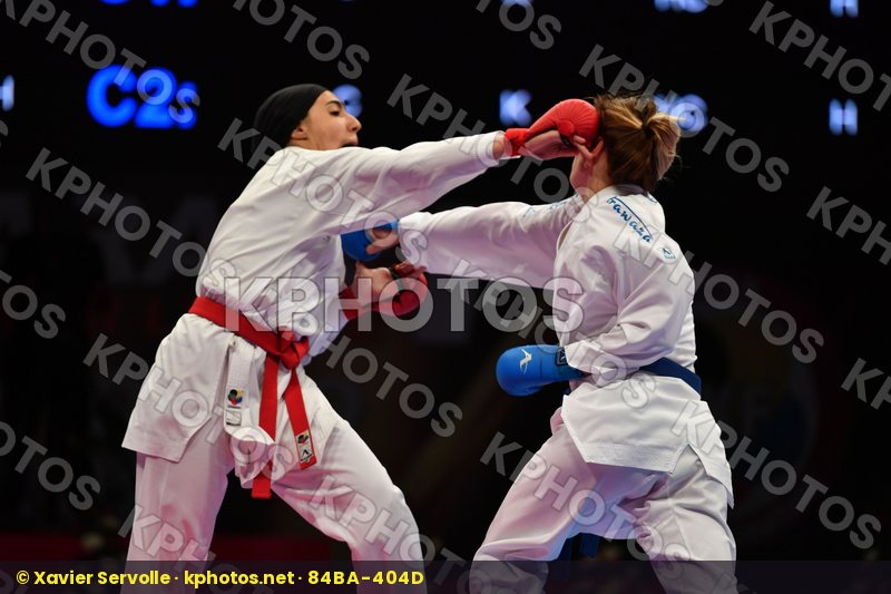 Egypt Female kumite -68 kg France Mohamed Nada Zaretska Iryna