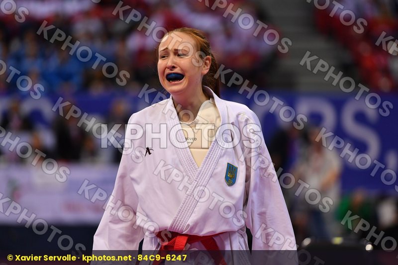 Espinosa lopez Maria Miastkovska Anastasiia Spain U21 kumite fem