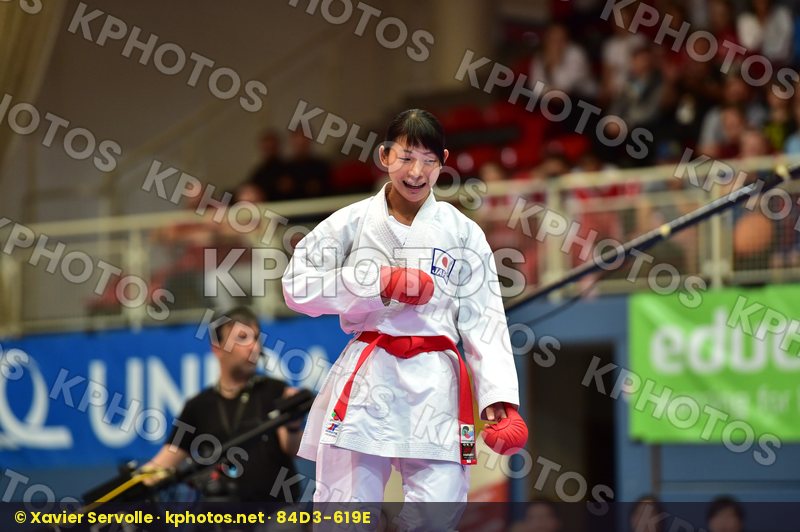 female kumite -50 kg no tadano ayaka plank bettina japan austria