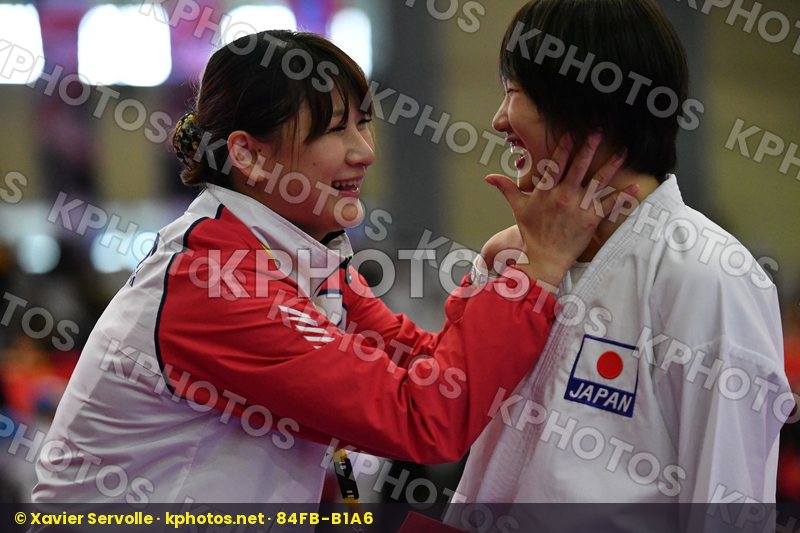 Cadet Kumite Female -47 Kg coach Hosoi Hana Japan