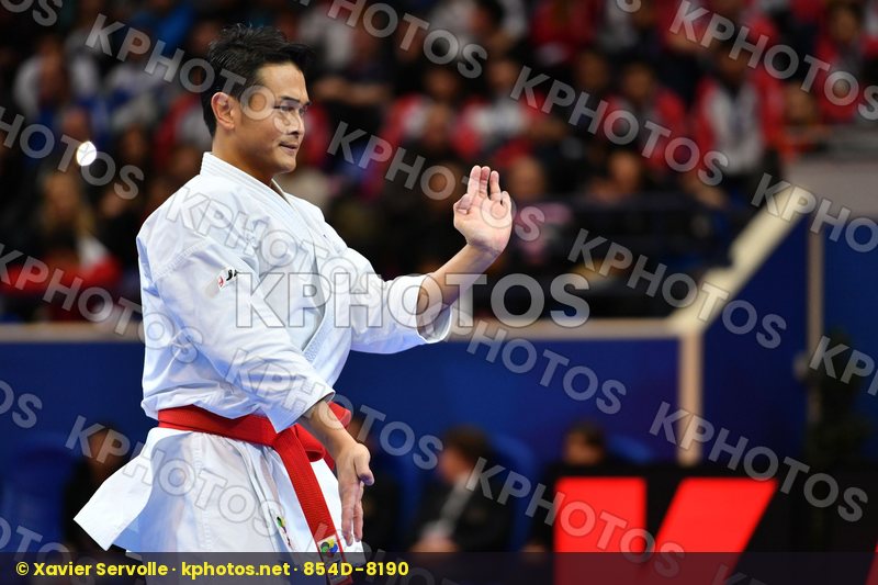 Japan Male kata Shimbaba Issei Suparinpai