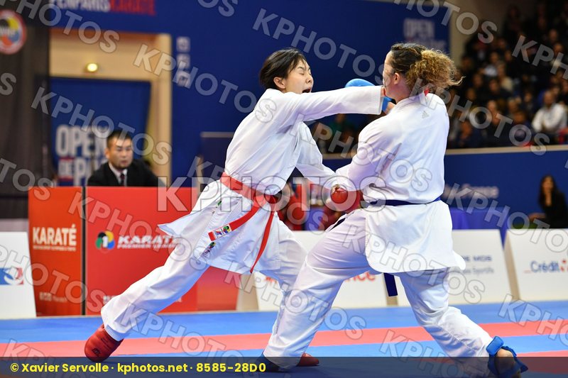 Ait ibrahim Nadege Female kumite 68+ kg France Japan Kawamura Na