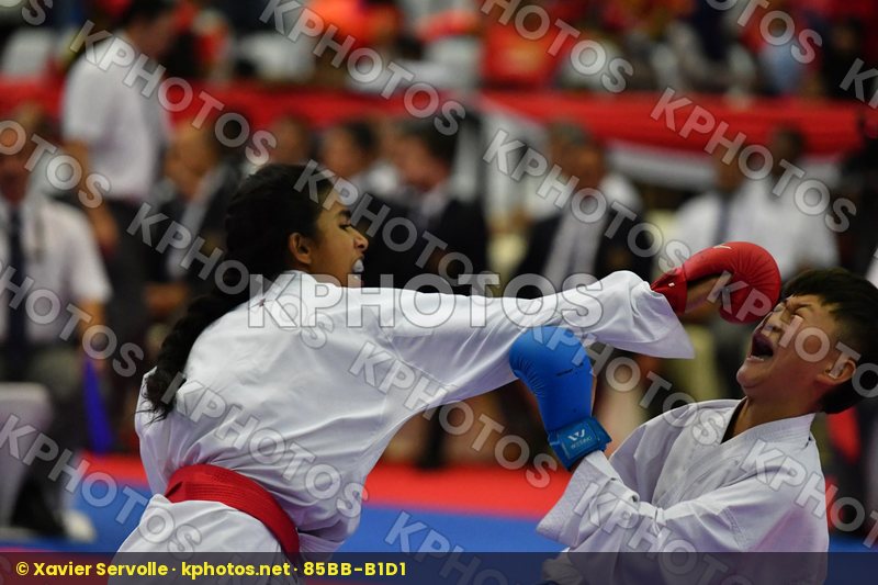 Cadet Kumite Female -47 Kg China Dulanjali Hdi Li Xinyi Sri Lank