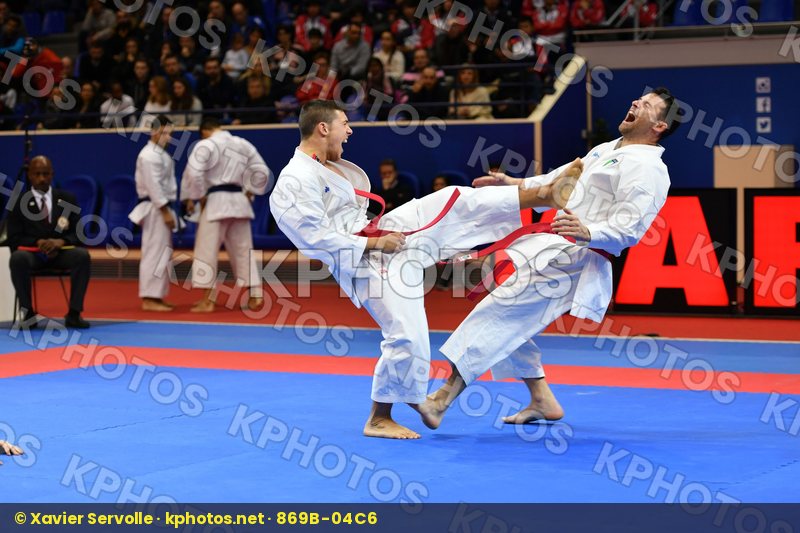 bunkai Italy Kata Team Male