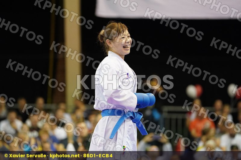 Abbasali Hamideh Female Kumite +68kg Gold match Iran Islamic Republic of Japan Uekusa Ayumi