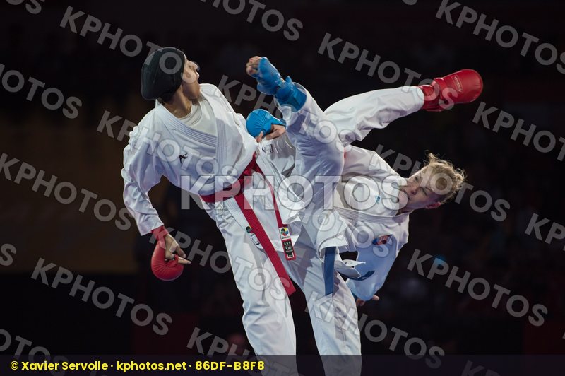 -61 Kg Dubai Egypt Farouk Giana Mohamed Female final kumite Slov