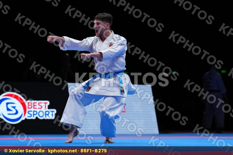MARTIN ROMERO RAUL (SPAIN) in Male Kata - Final Bout