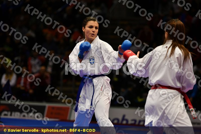 Female kumite -68 kg Fyr of macedonia Greece Panetsidou Vasiliki