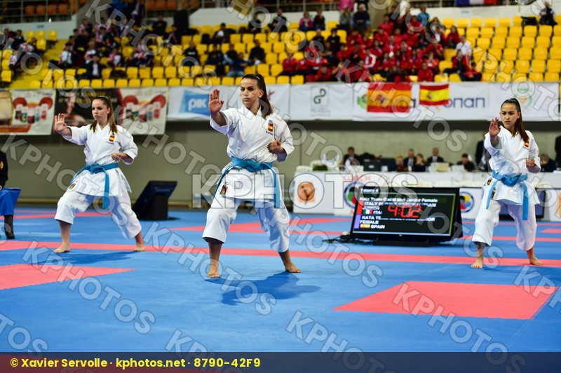 Cadets et Juniors DaeDo Female Kata Spain team