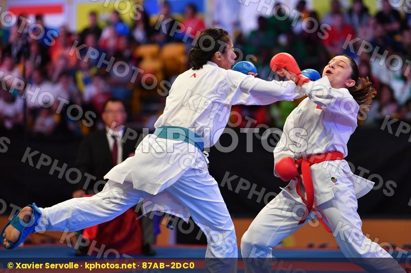 Bas Sevil Female kumite -50 kg < LRBarcodes Indonesia Sari Sruni