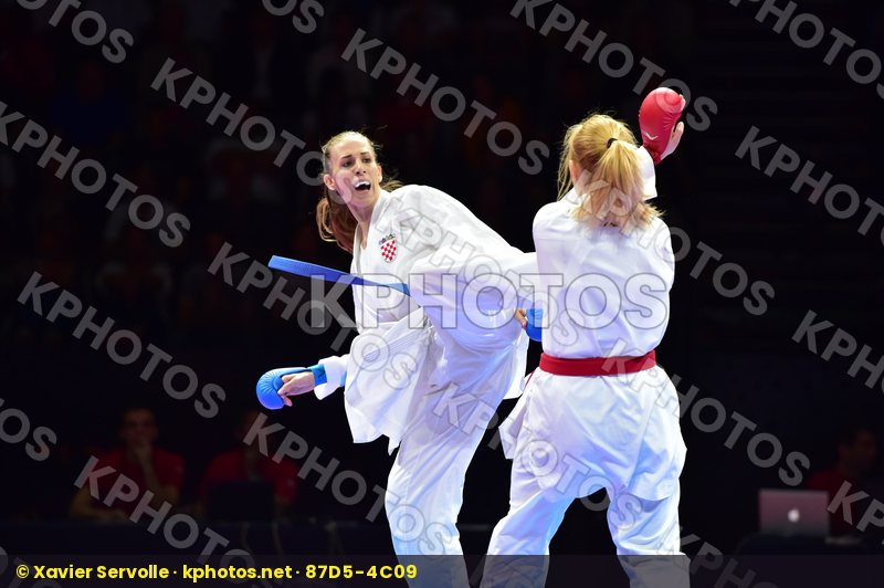 68+ Kg CHATZILIADOU ELENI Croatia Female Greece kumite Martinovi