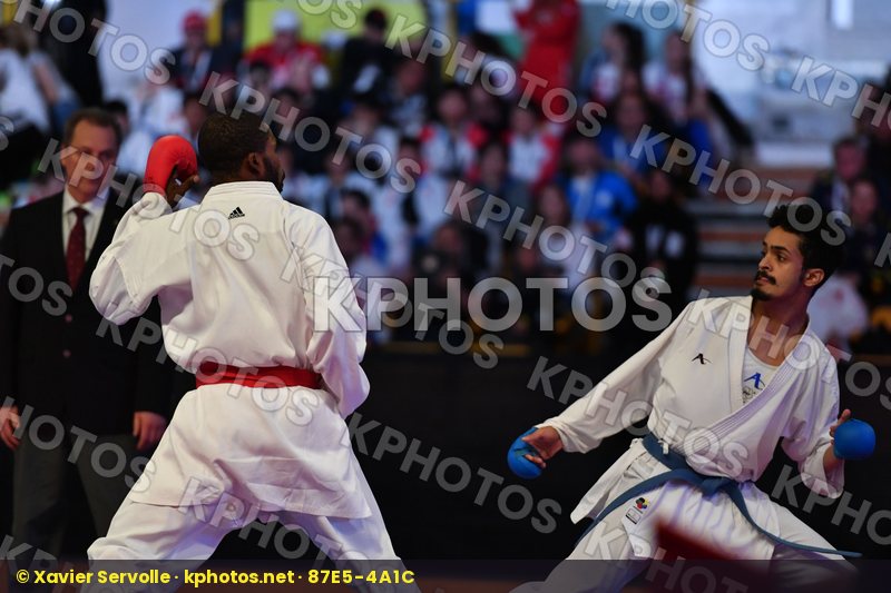 Alotaibi Bader Cameroon Male kumite -67 kg Ndougsa atsa Christia