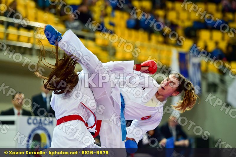 -54 Kg Cadet chyprus Demirturk Gulsen Female Kumite Shostak Dian