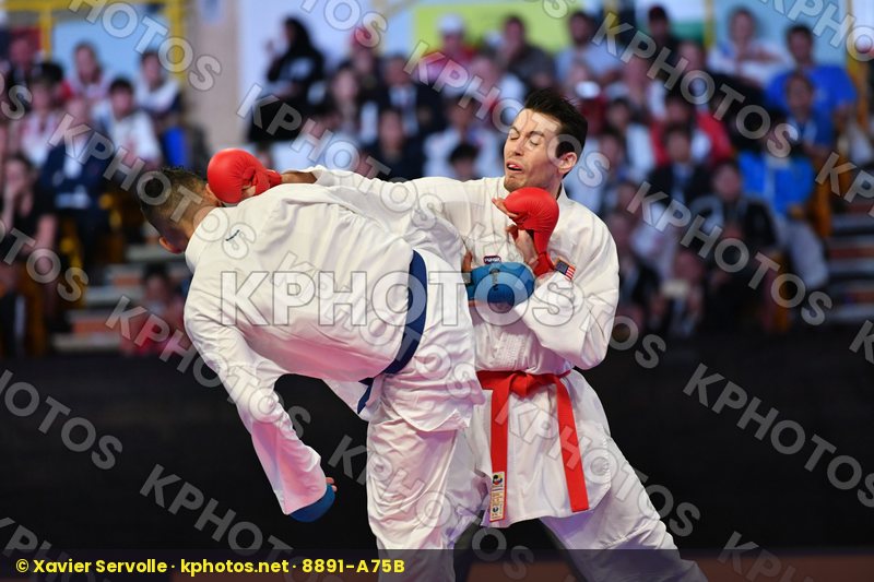 Busa Luigi Italy Male kumite -75 kg Scott Thomas United states