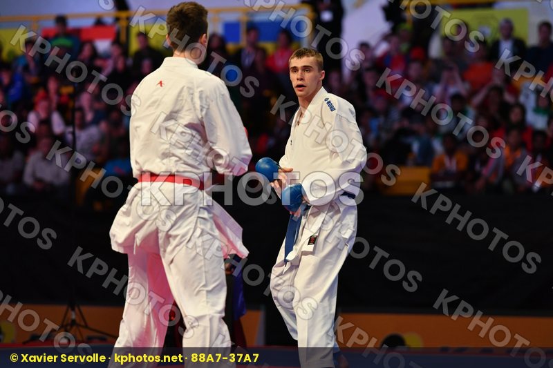 Croatia Granovesov Ilya Kvesic Ivan Male kumite -84 kg Russian f
