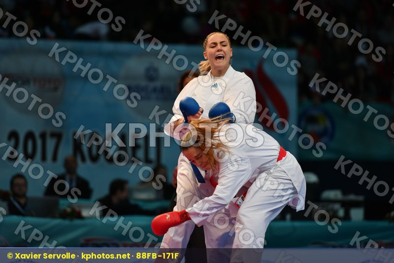 Agier Alizee Austria Buchinger Alisa Female kumite -68 kg France