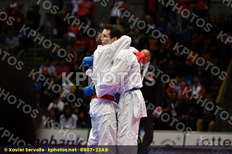 Costa Logan France Male kumite -75 kg Scott Thomas United states
