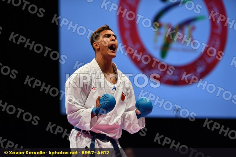 Diop Ablaye France Male kumite 84+ kg Morocco Ouchen Achraf