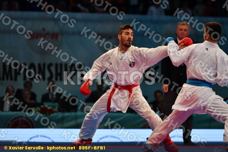 Crescenzo Angelo Italy Male kumite -60 kg Samdan Eray Turkey