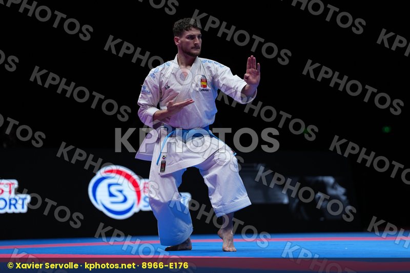 MARTIN ROMERO RAUL (SPAIN) in Male Kata - Final Bout