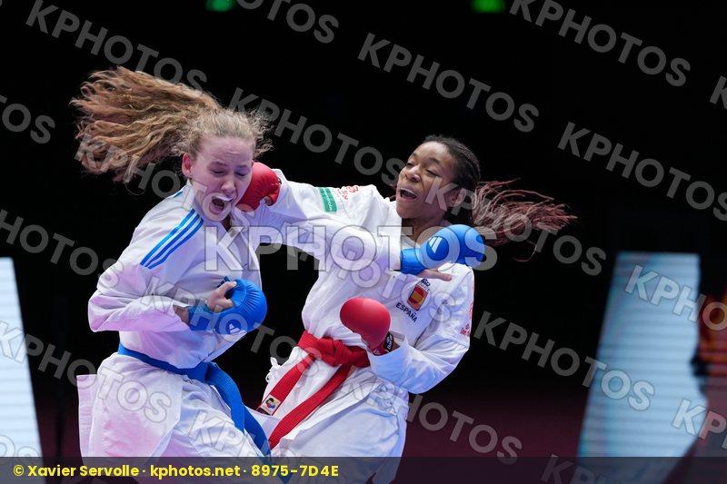NIETO_MEJIAS MARIA_ISABEL (SPAIN) vs RIEDEL HANNAH (GERMANY) in Female Kumite -68 Kg - Final Bout