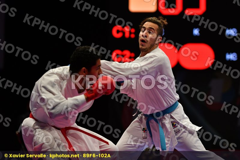Amargos Miguel Argentina Egypt El kotby Mohamed Male kumite -84