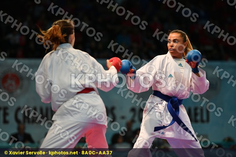 Female kumite -55 kg France Fyr of macedonia Georgieva Jovana Th