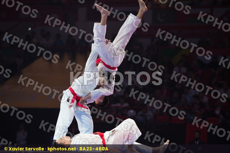 bunkai Dubai final kata Malaysia Male team