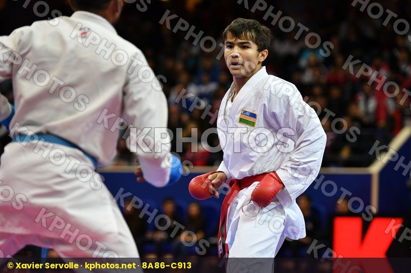 Malaysia Male kumite -60 kg Saymatov Sadriddin Selvarajoo Senthi