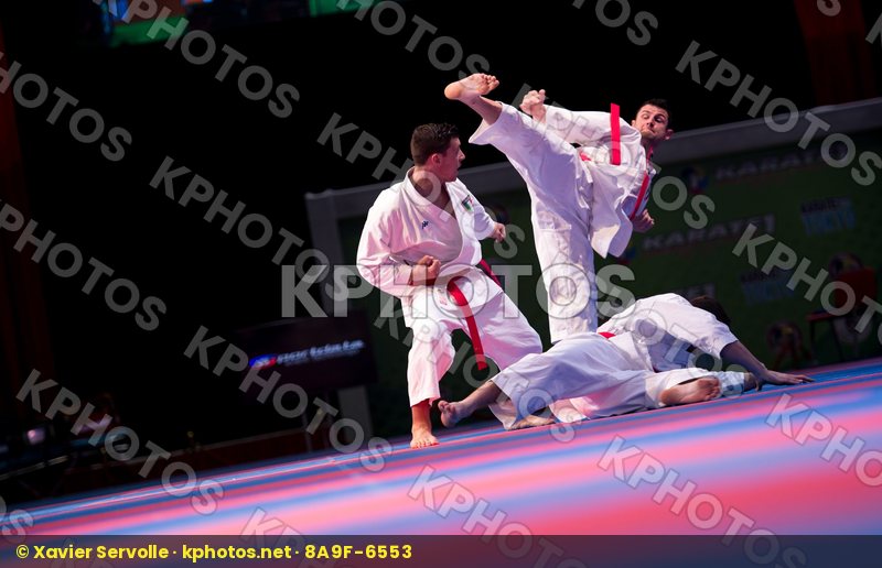 Italy kata qualification team top