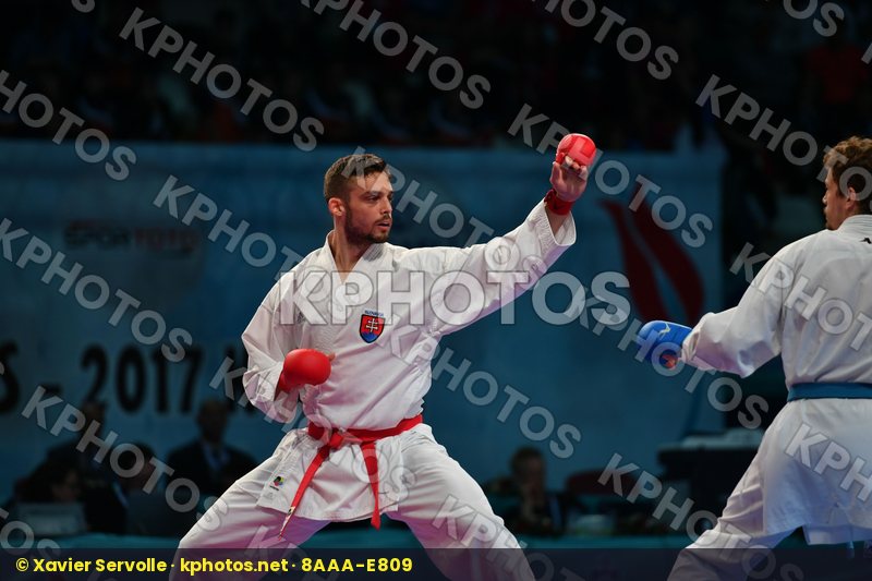 Harspataki Gabor Hungary Lieskovsky Matus Male kumite -75 kg Slo