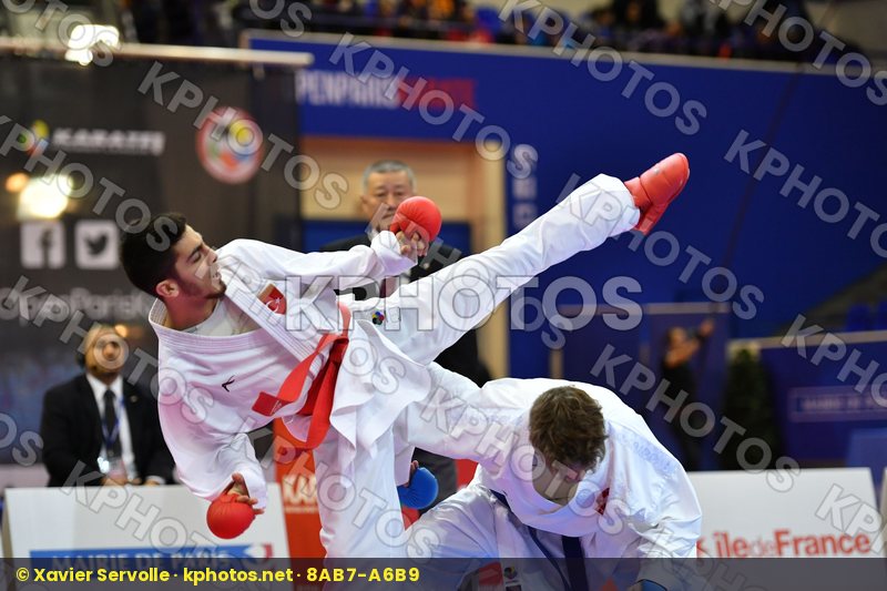 Male kumite -60 kg Pisino Noah Samdan Eray Switzerland Turkey