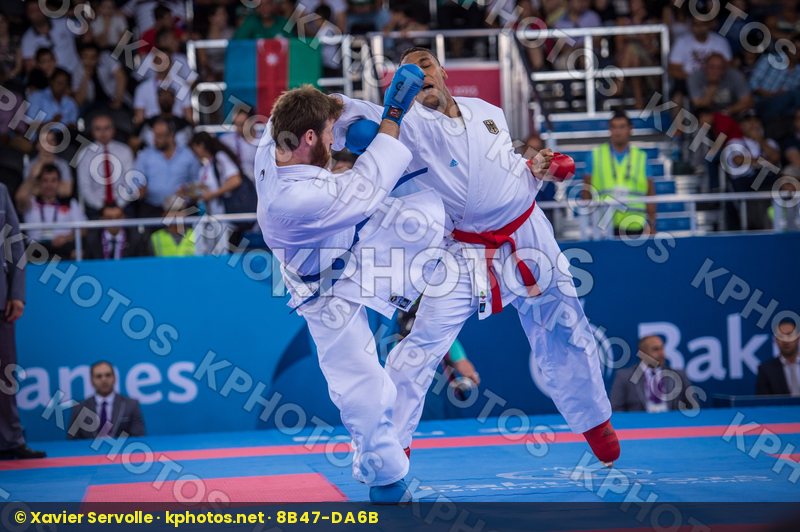 +84 kg Erkan Enes finals Germany Horne Jonathan kumite Turkey