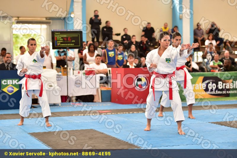 Brasil Female final kata Shureido team