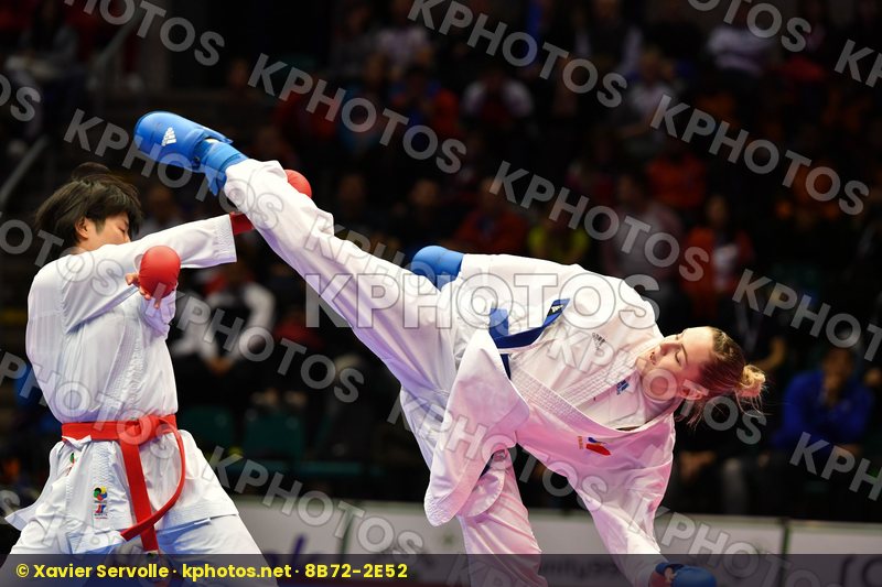 Agier Alizee Female kumite -68 kg France Japan Someya Kayo