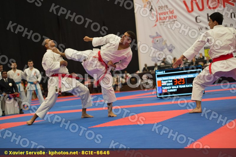 cadet Egypt Junior Kata male team