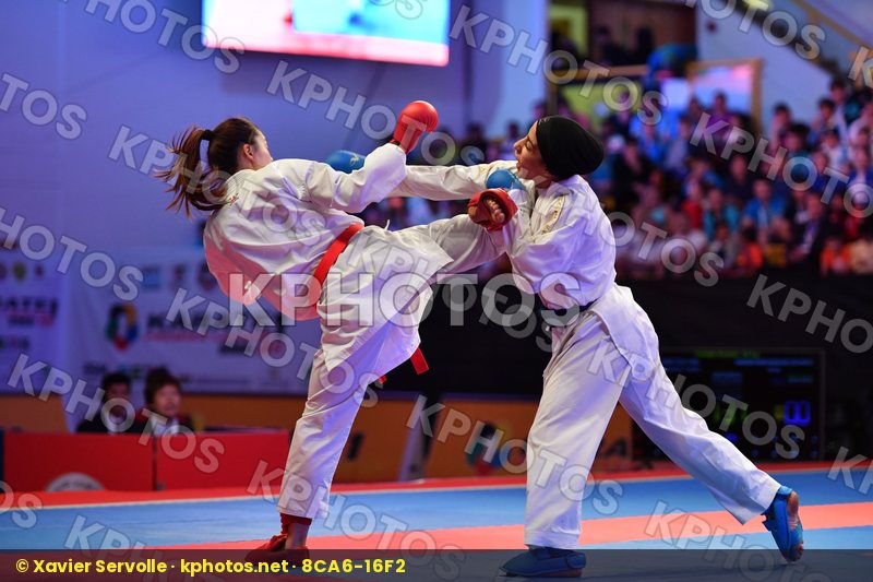 Barzegarvaskasi Zohreh Chinese taipei Female kumite -55 kg Iran