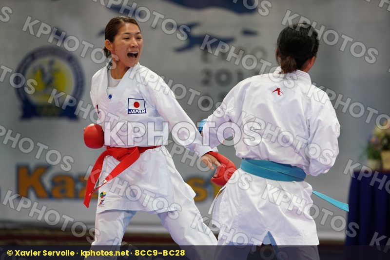 Female kumite -50 kg Indonesia Japan Srunita Sari sukatendel Tad
