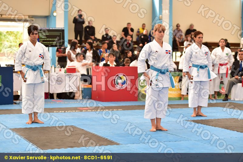 Dominican Republic Female final kata team