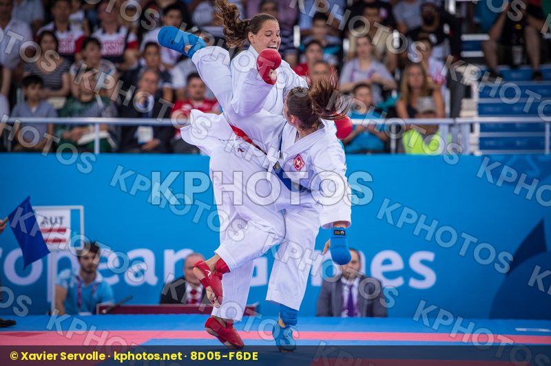 -68 kg Austria Buchinger Alisa day2 kumite qualification Quirici