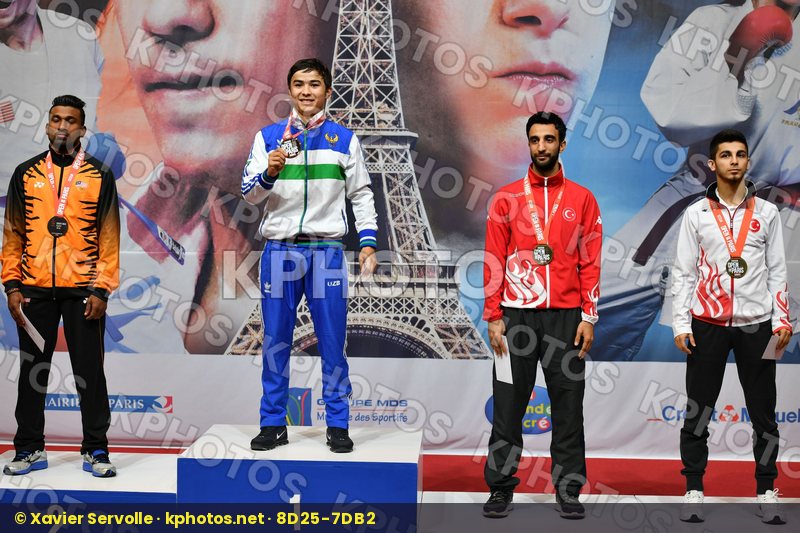 Kaya Aykut Malaysia Male kumite -60 kg podium Samdan Eray Saymat