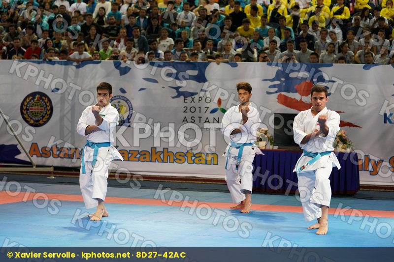 Iran  islamic republic of Male Team kata