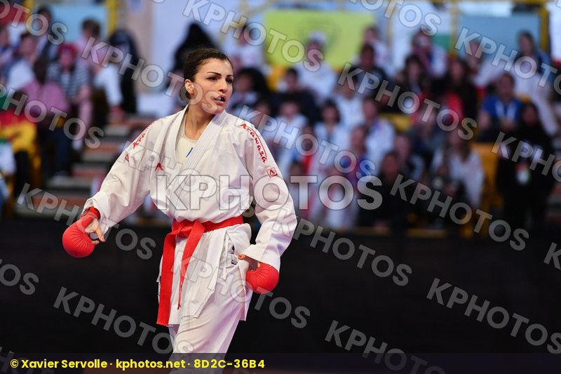 England Female kumite -68 kg Greece Karwacinski Kate Panetsidou