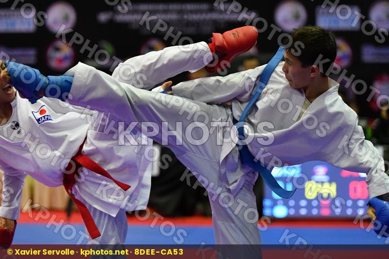 Cadet Kumite Male -52 Kg Japan Kazakhstan Marat Azamat Sakai Ken